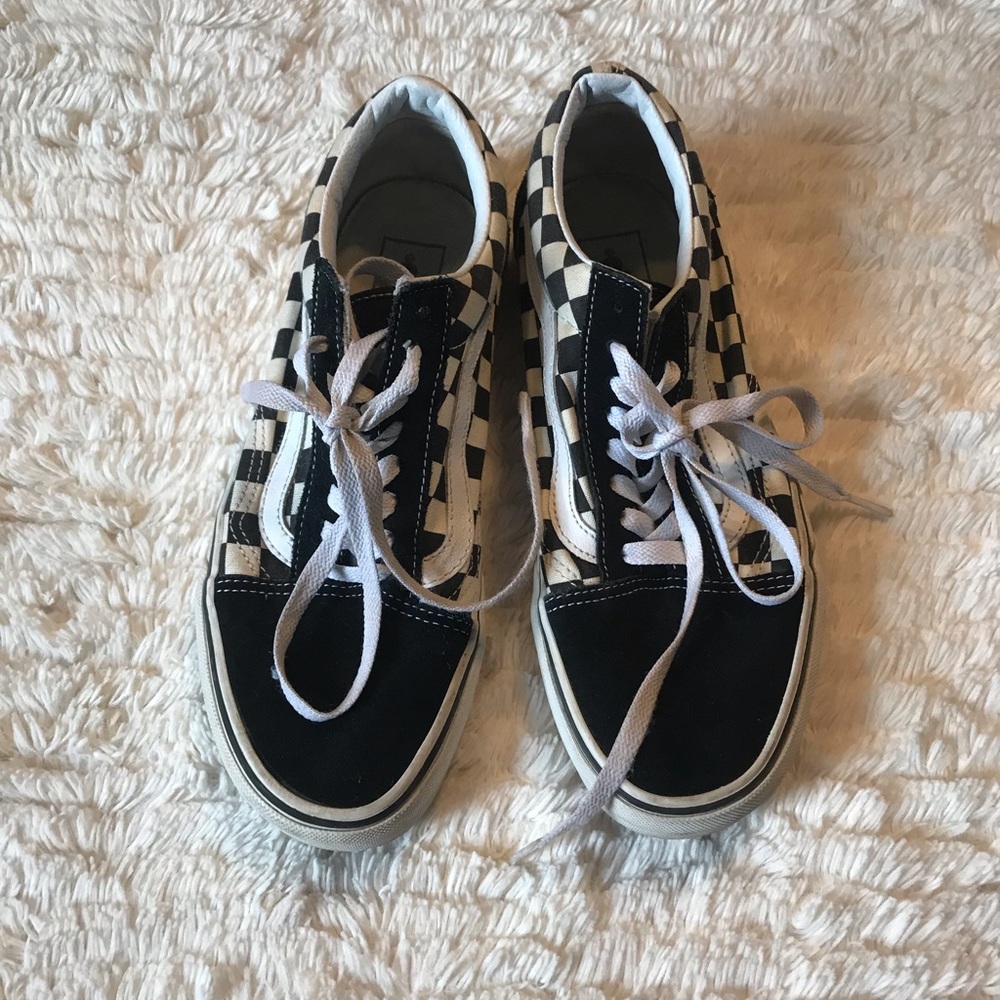 Checkered vans